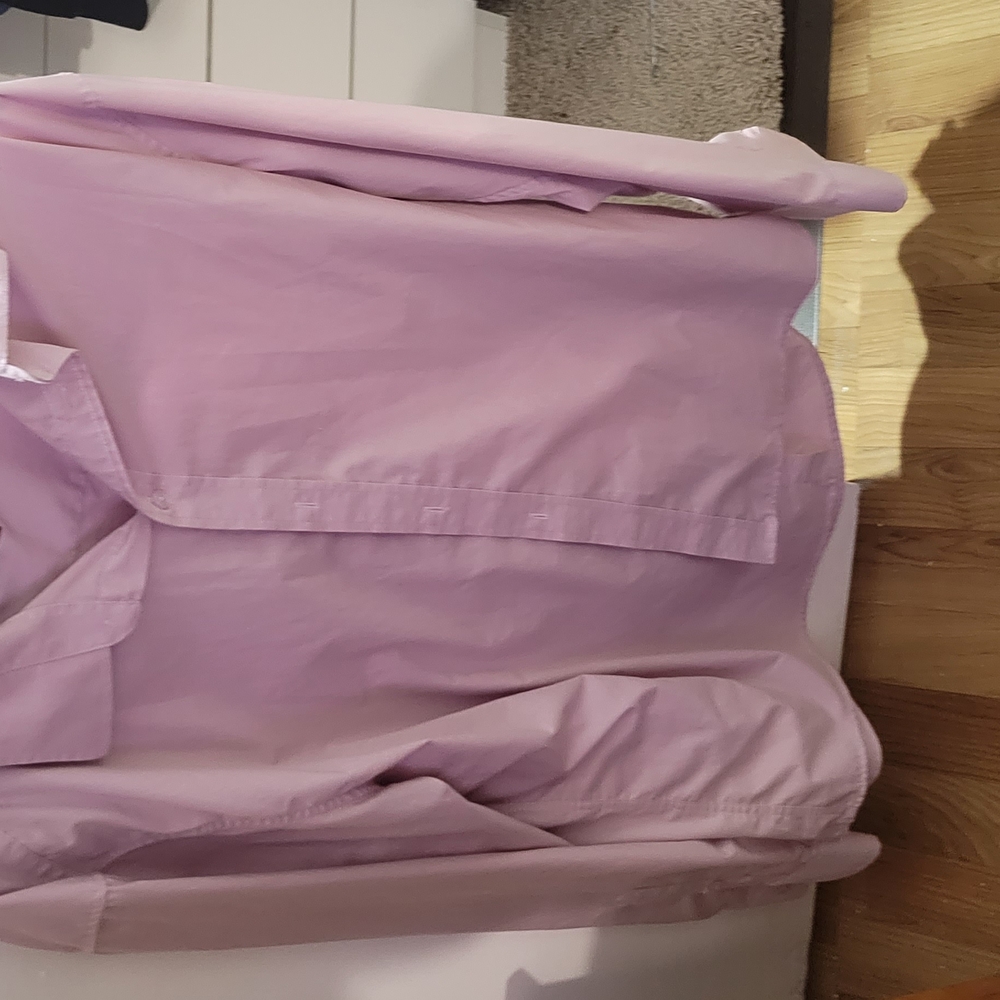Light Pink Button-Up Shirt